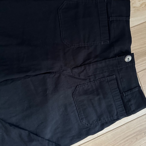 Mauve by Anthropologie The Colette Black Wide Leg Pants - Size 29 - Picture 2 of 5